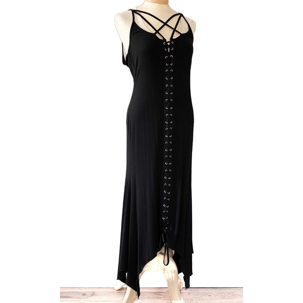 Killstar Lace-Front Mini Dress Sz L